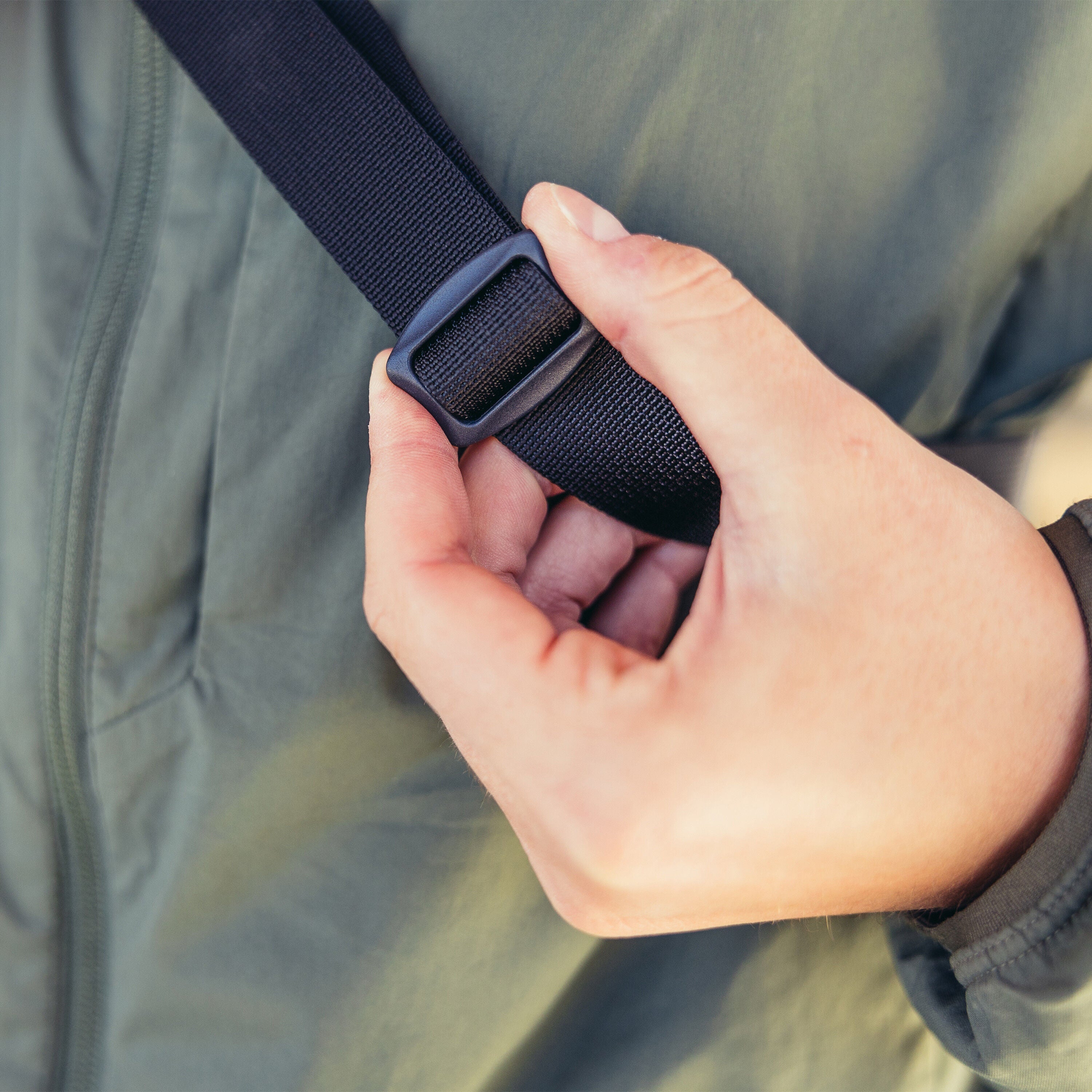 Nano Shoulder Bag Optic Black