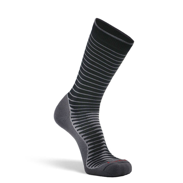 Stripe LW Crew Black