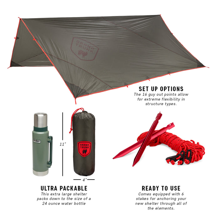 Abrigo Rain Fly + Shelter