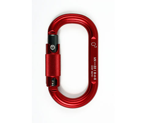 O3 Oval triple action gate Carabiner