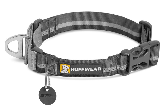 Web Reaction Collar Granite Gray