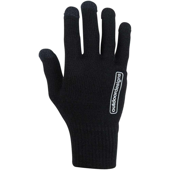 Stretch Wool Touch Black - One Size