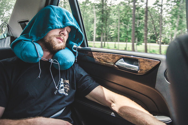 Hooded Neck Travel Pillow