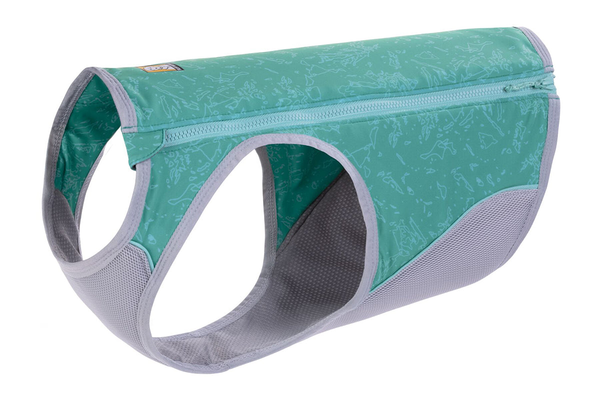 Swamp Cooler Zip Vest Aurora Teal