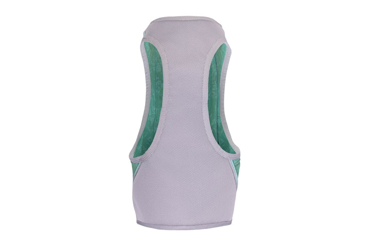 Swamp Cooler Zip Vest Aurora Teal